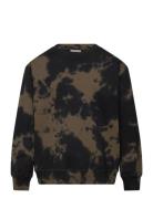 Tnlouie Os Sweatshirt Tops Sweatshirts & Hoodies Sweatshirts Brown The New