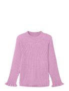 Nmfvianna Ls Slim Knit Tops Knitwear Pullovers Pink Name It