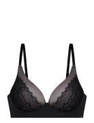 Brinley Soft Bra Lingerie Bras & Tops Soft Bras Non Wired Bras Black Dorina