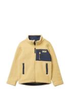 K Champ Pile Jacket Outerwear Fleece Outerwear Fleece Jackets Yellow Helly Hansen