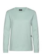 W Race Heavy Ls Tee Sport T-shirts & Tops Long-sleeved Green Sail Racing