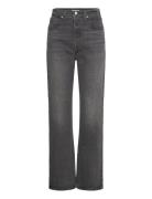 Ribcage Full Length Static Noi Bottoms Jeans Straight-regular Grey LEVI´S Women