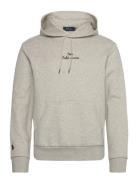 30/1 Double Knt Cvc-Lsl-Sws Tops Sweatshirts & Hoodies Hoodies Grey Polo Ralph Lauren