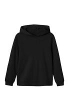 Nlnnizu Ls Bru Sweat W. Hood Noos Tops Sweatshirts & Hoodies Hoodies Black LMTD