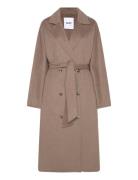 Howard - Double Faced Wool Outerwear Coats Winter Coats Beige Day Birger Et Mikkelsen