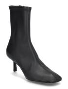 Id Boot - 65Mm Tear Drop Heel Shoes Boots Ankle Boots Ankle Boots With Heel Black 3.1 Phillip Lim