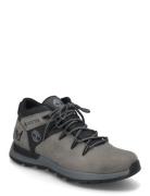 Sprint Trekker Mid Lace Up Waterproof Sneaker Medium Grey Nubuck High-top Sneakers Grey Timberland