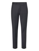 Refined Wool Blend Slim Trouser Bottoms Trousers Casual Navy Calvin Klein