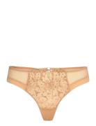 Fleurs Signature Tanga Lingerie Panties Brazilian Panties Beige CHANTELLE