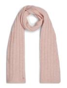 Th Timeless Scarf Accessories Scarves Winter Scarves Pink Tommy Hilfiger