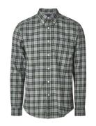 Casual Check Flannel B.d Shirt Tops Shirts Casual Green Lexington Clothing