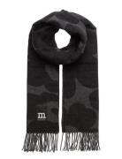 Ovlin Unikko Accessories Scarves Winter Scarves Black Marimekko