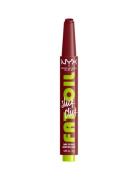 Nyx Professional Makeup Fat Oil Slick Click 11 In A Mood Lip Balm 2,3Ml Læbebehandling Nude NYX Professional Makeup