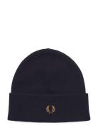 Classic Beanie Accessories Headwear Beanies Navy Fred Perry