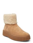 Torhill Turn D Shoes Boots Ankle Boots Ankle Boots Flat Heel Beige Clarks