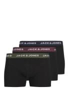 Jacaron Solid Trunks 3 Pack Jnr Night & Underwear Underwear Underpants Black Jack & J S