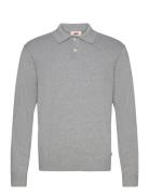 568 Loose Straight Welcome To Tops Knitwear Long Sleeve Knitted Polos Grey LEVI´S Men