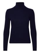 Turtle Neck Sweater Tops Knitwear Turtleneck Navy United Colors Of Benetton