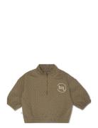 Masi Sweatshirt Tops Sweatshirts & Hoodies Sweatshirts Khaki Green That's Mine