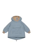 Matbabywen Fleece Lined Winter Anorak. Grs Outerwear Jackets & Coats Winter Jackets Blue Mini A Ture