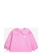 Baby Funny Ghost Corduroy Blouse Tops Blouses & Tunics Pink Bobo Choses