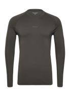 Borg Running Seamless Ls T-Shirt Sport T-Langærmet Skjorte Grey Björn Borg