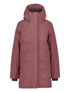 Cajsa Wns Parka 6 Outerwear Rainwear Rain Coats Red Didriksons