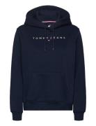 Tjw Reg Linear Crew Ext Tops Sweatshirts & Hoodies Sweatshirts Navy Tommy Jeans