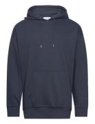 Over D Brand Carrier Hoodie Tops Sweatshirts & Hoodies Hoodies Navy Lindbergh