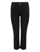 Carsui Mid Slim Dnm Dia367 Noos Bottoms Jeans Slim Black ONLY Carmakoma