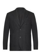 Marty Wool Sportscoat Suits & Blazers Blazers Single Breasted Blazers Black Lexington Clothing