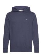 Reg Emb Archive Shield Hoodie Tops Sweatshirts & Hoodies Hoodies Navy GANT