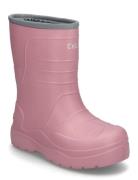 Thermal Wellies - Embossed Shoes Rubberboots High Rubberboots Pink CeLaVi