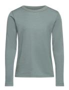 Hcabba - Nightwear Tops T-shirts Long-sleeved T-Skjorte Blue Hust & Claire