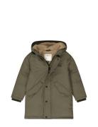 Cologne Parka Jakke Khaki Green TUMBLE 'N DRY