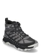 Women's Speed Eco Mid Wp - Charcoal Sport Sport Shoes Outdoor-hiking Shoes Grey Merrell