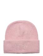 Socialy_Hat Accessories Headwear Beanies Pink HUGO