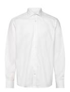 Bs Millsap Modern Fit Shirt Tops Shirts Business White Bruun & Stengade