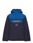 Rainforest Pocket Winter Anorak Jacket  Skaljakke Outdoorjakke Blue Napapijri