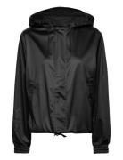 String W Jacket W3 Outerwear Rainwear Rain Coats Black Rains