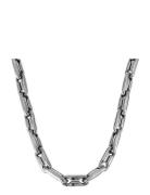 Copenhagen Link Necklace Steel Accessories Jewellery Necklaces Chain Necklaces Silver By Jolima