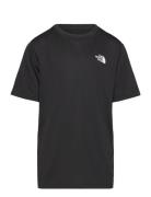 B Reaxion S/S Tee Tops T-Kortærmet Skjorte Black The North Face