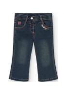 Denim Trousers Knit For Baby -Bci Bottoms Jeans Regular Jeans Blue Boboli