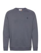 Exeter River Brushed Back Crew Sweatshirt Folkst Gray Designers Sweatshirts & Hoodies Sweatshirts Grey Timberland