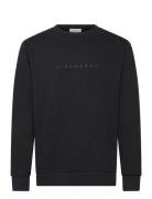 O-Neck Brand Carrier Sweatshirt Tops Sweatshirts & Hoodies Sweatshirts Black Lindbergh