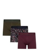 Jaccollin Trunks 3 Pack Boxershorts Khaki Green Jack & J S