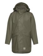 October Jacket Outerwear Rainwear Jackets Khaki Green MarMar Copenhagen