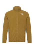 M 100 Glacier Full Zip - Eu Sport Sweatshirts & Hoodies Fleeces & Midlayers Khaki Green The North Face