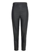 Wa-Tam Bottoms Trousers Leather Leggings-Bukser Black Wasabiconcept