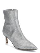 Lulah-R Boot Shoes Boots Ankle Boots Ankle Boots With Heel Silver Steve Madden